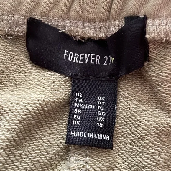 NWT Sage Athletic Shorts / Forever 21 Size 0X - Picture 2 of 4